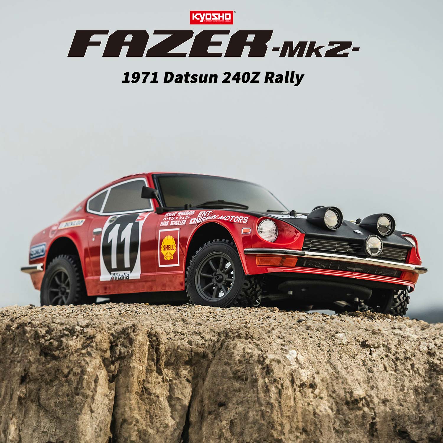 SJHOBBY｜34482T1 FAZER Mk2 FZ02-R 1971 DATSUN 240Z RALLY