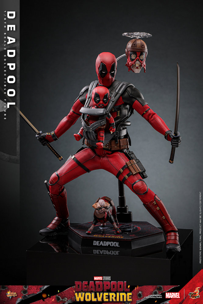 HOT TOYS MMS746 死侍與金鋼狼死侍