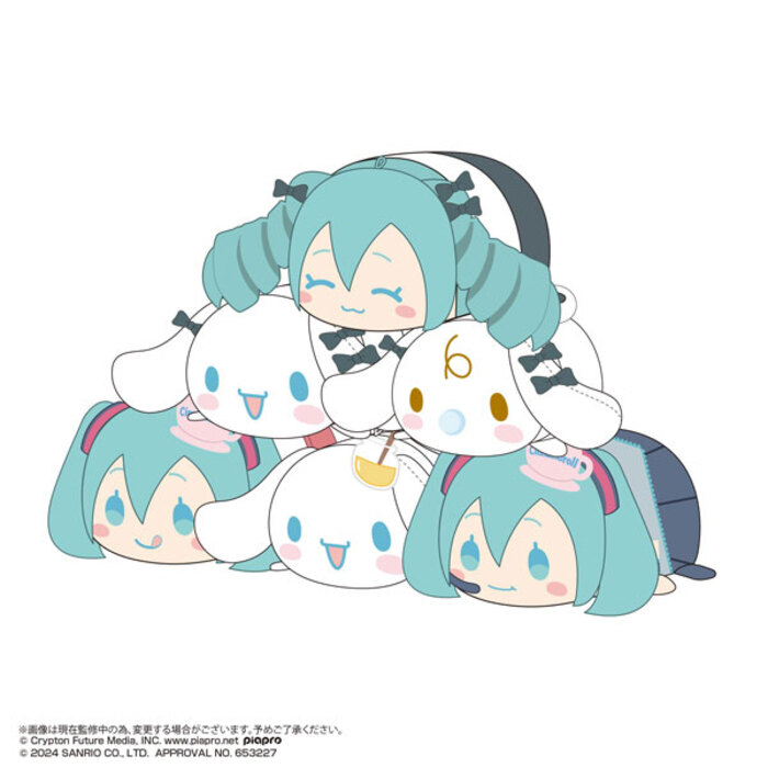 Max Limited 初音未來×大耳狗趴娃2 全6種一中盒6入販售