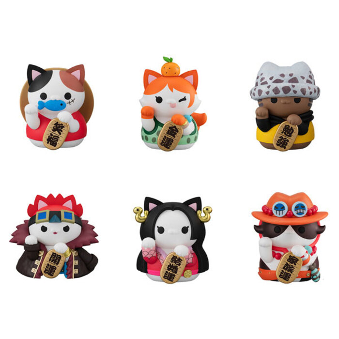 MegaHouse 盒玩M.C.P 航海王航海喵海賊喵招財貓FORTUNE LUCKY CAT