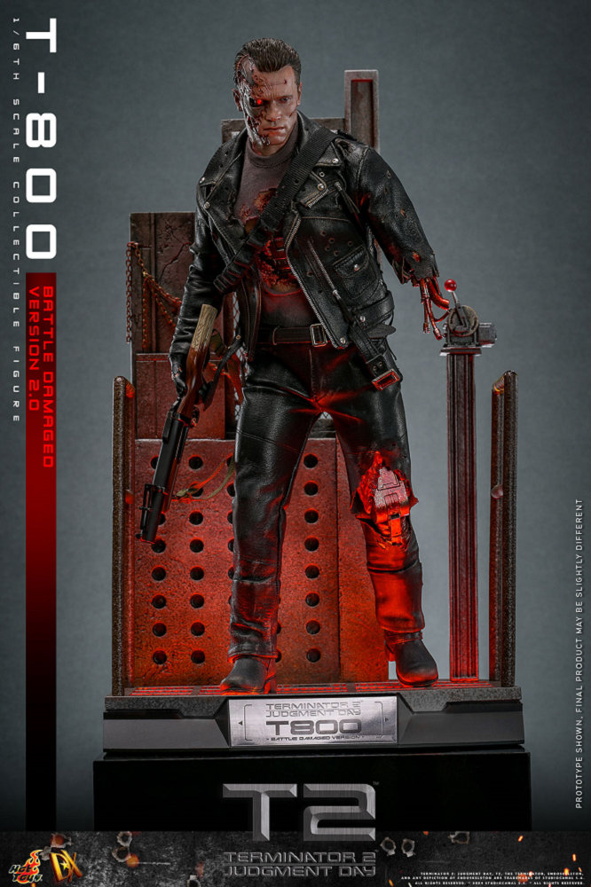 Hot toys Devgru 開封品箱破れあり 預購】HOT TOYS DX46 魔鬼終結者2 T-800 戰損款2.0