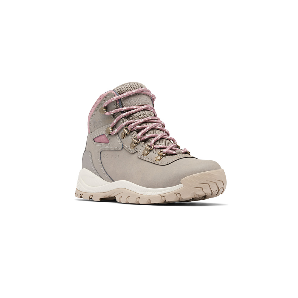 Columbia哥倫比亞女款-高筒登山鞋卡其- NEWTON RIDGE™ PLUS UBL37830KI/IF