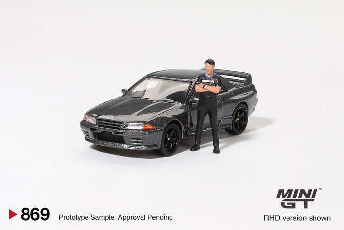 松田次生特別版] MINIGT 1/64 日產Nissan Skyline GT-R (R32