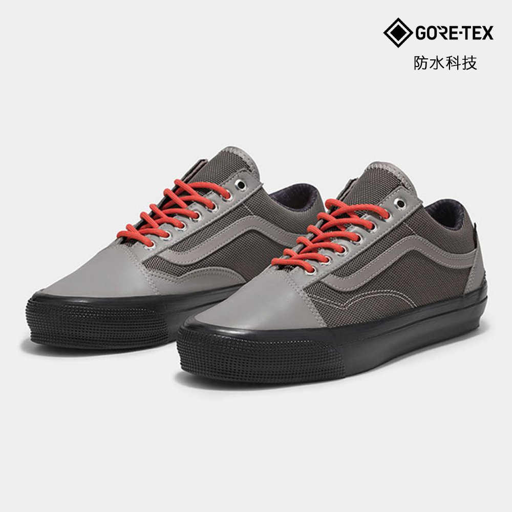 Vans Premium LX Old Skool Gore-Tex 男女款灰色滑板鞋