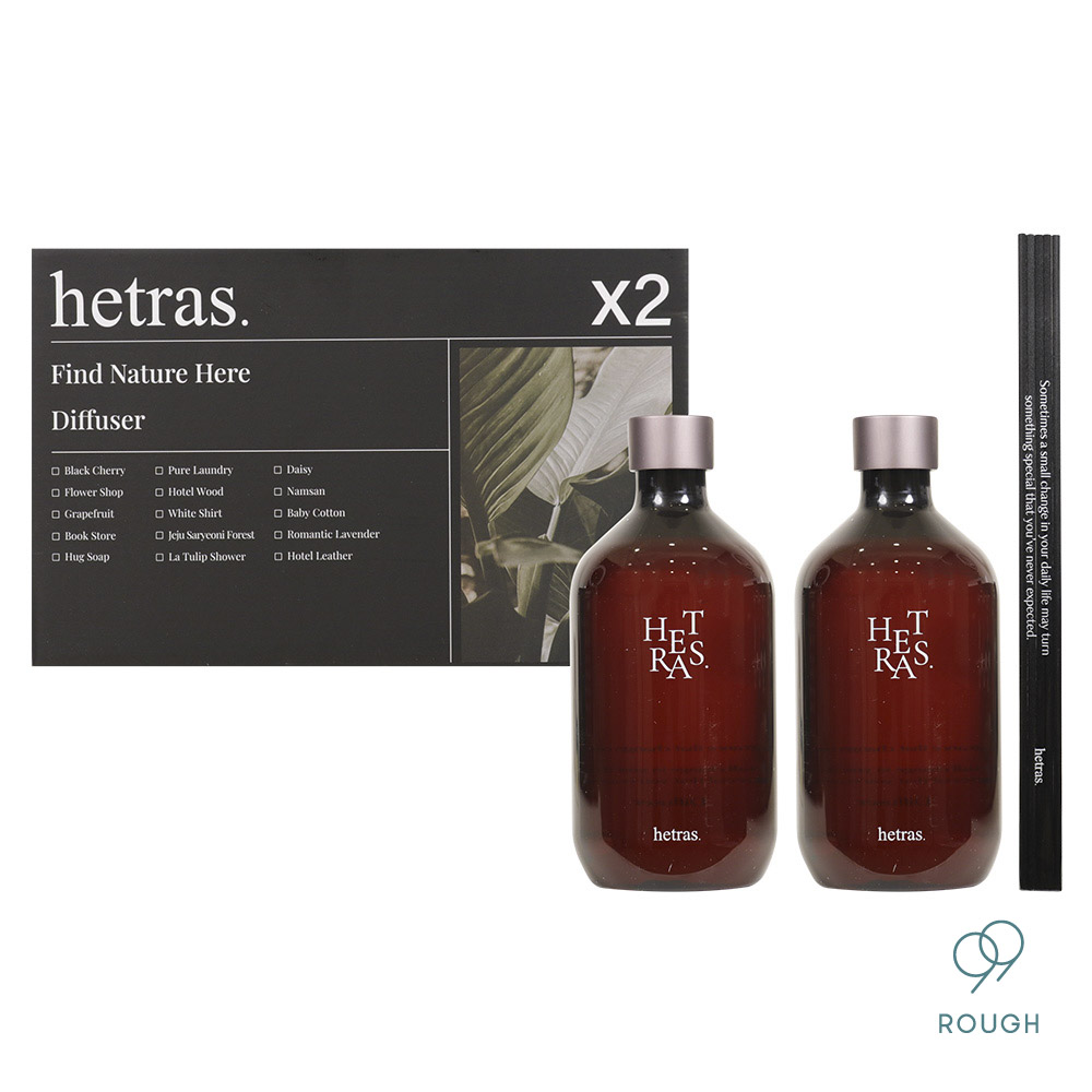 Hetras｜首席調香師擴香500ml*2入組｜ROUGH99，GD權志龍新綜藝Good Day