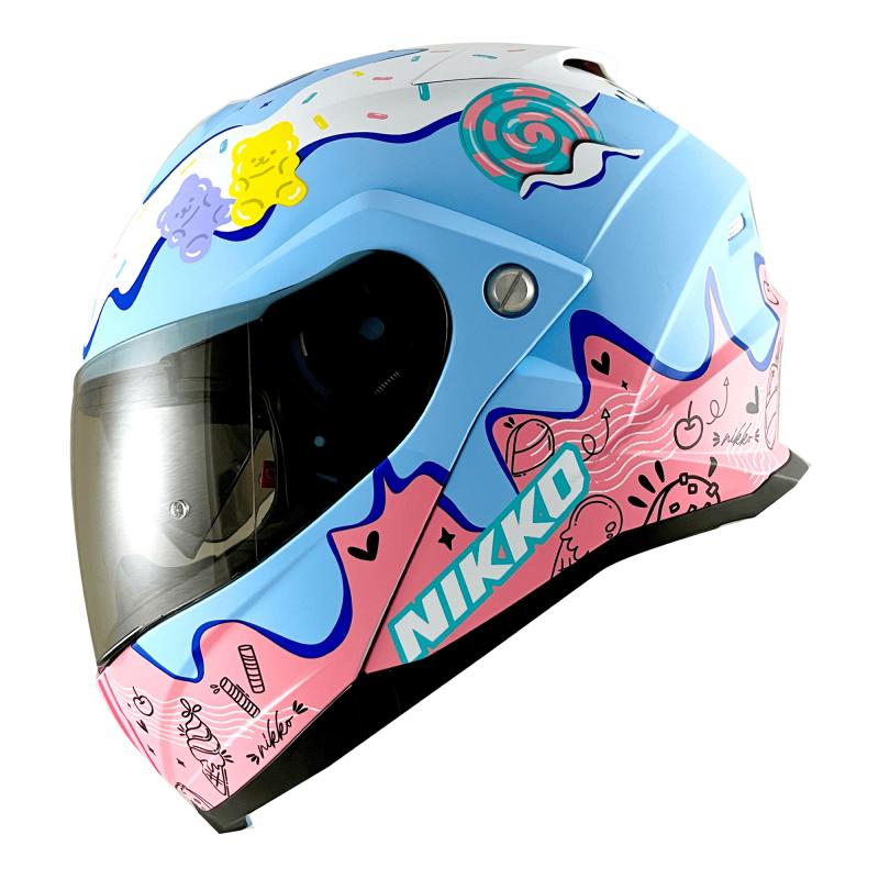 情侶首選】Nikko N902 #15 汽水小熊消光藍可樂帽