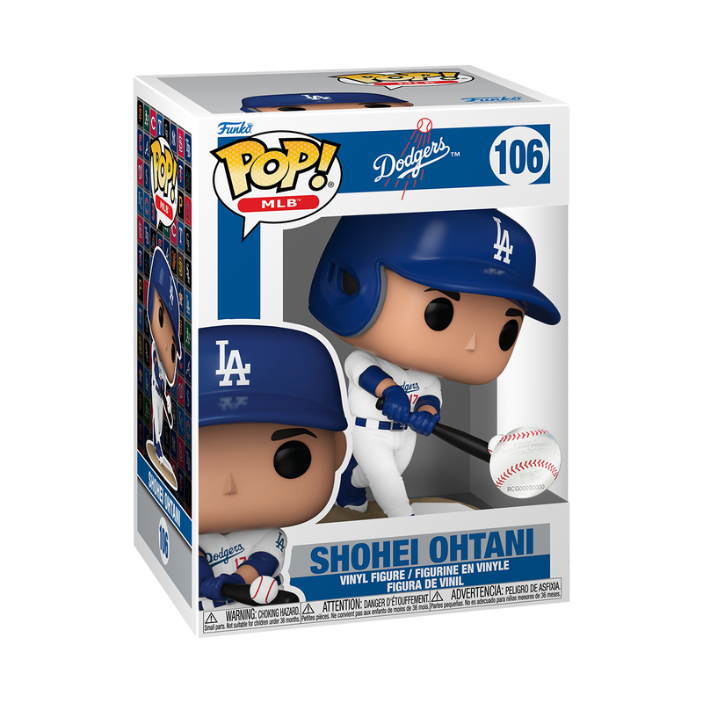預購】【FUNKO】POP! 106 大谷翔平Shohei Ohtani MLB 擊球款公仔