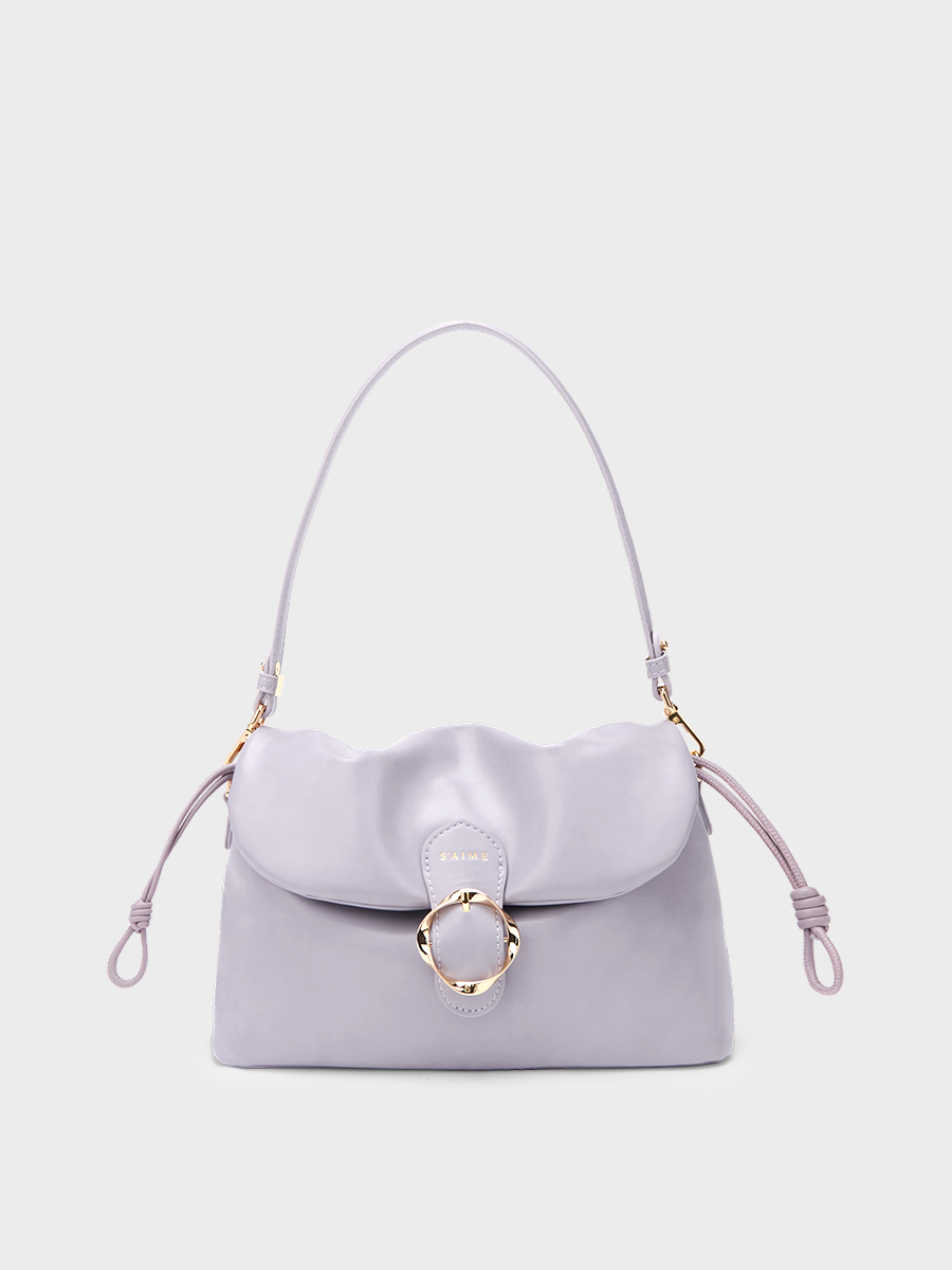 S'AIME 2WAY波紋五金束口掀蓋小方包(S)｜ S'AIME東京企劃