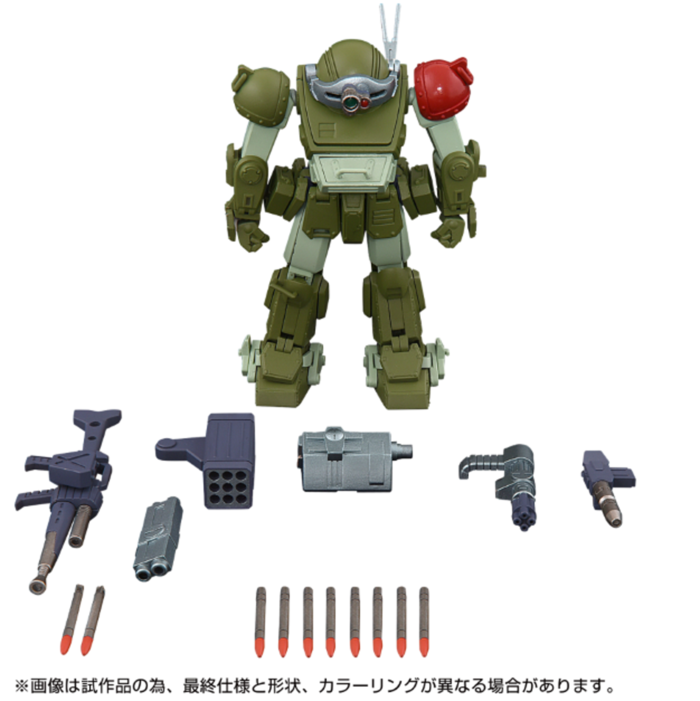 TAKARA TOMY T-SPARK TOYRISE 裝甲騎兵系列-01 SCOPEDOG 紅肩樣式組裝模型