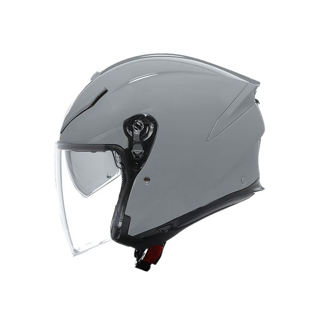 K5 JET EVO MONO MATT LUNA GREY - MOTORBIKE OPEN FACE HELMET E2206