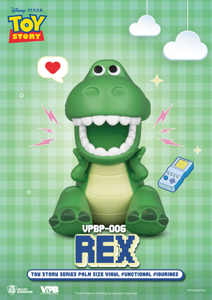預購】VPBP-006 玩具總動員系列掌心存錢筒抱抱龍