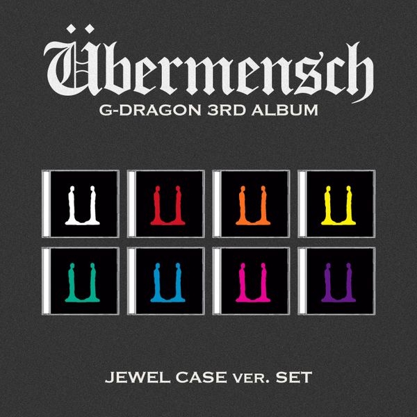G-DRAGON - ÜBERMENSCH [3RD FULL ALBUM] (JEWEL CASE VERSION