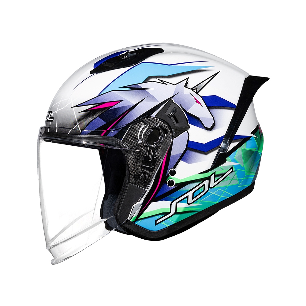 SOL Helmets SO-11P 獨角獸開放式安全帽｜SOL安全帽官網