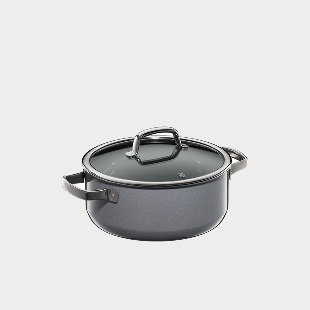 WMF Fusiontec Mineral 低身湯鍋24cm 4.4L (鉑金色)