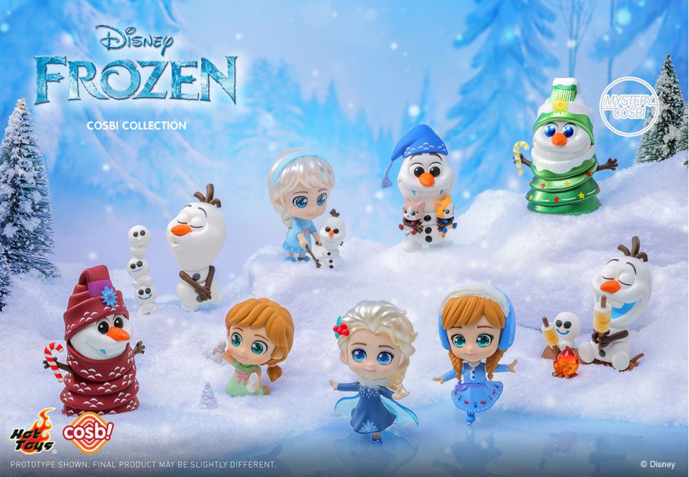 HOT TOYS CBX240 冰雪奇緣Q版公仔第2彈盲盒單入