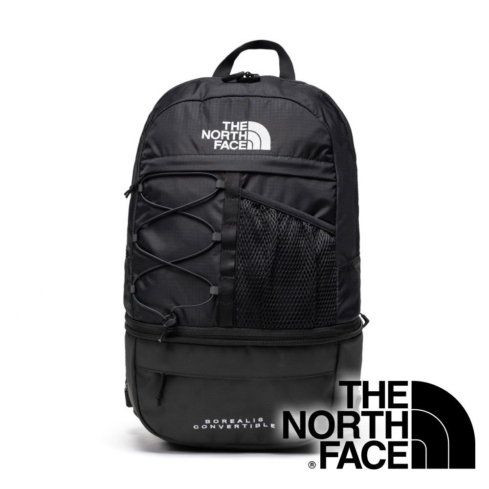 【THE NORTH FACE 美國】BOREAL兩用後背包/腰包17.5L『黑』NF0A88TK