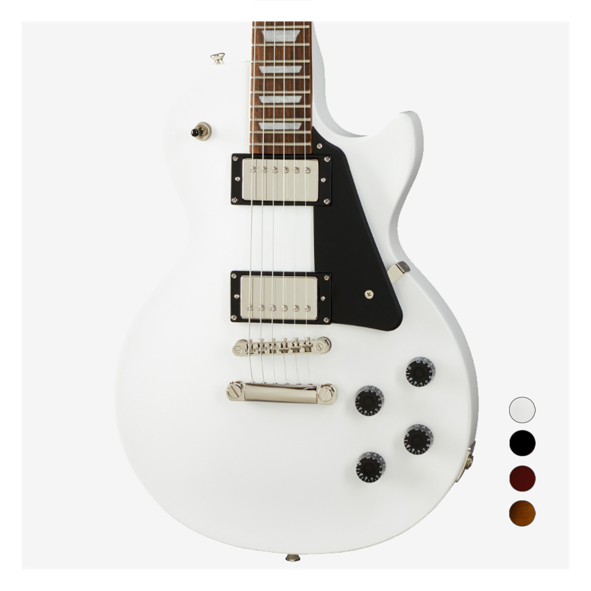 Epiphone Les Paul Studio 電吉他雙雙無搖座雪山白月桂木指板