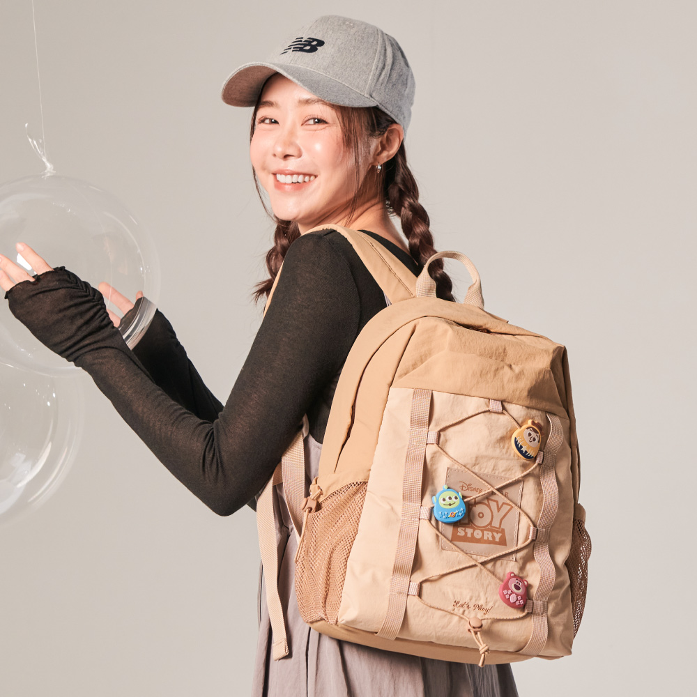 DISNEY】玩具總動員-福倒翁後背包-奶茶色PTD25-G9-81BE