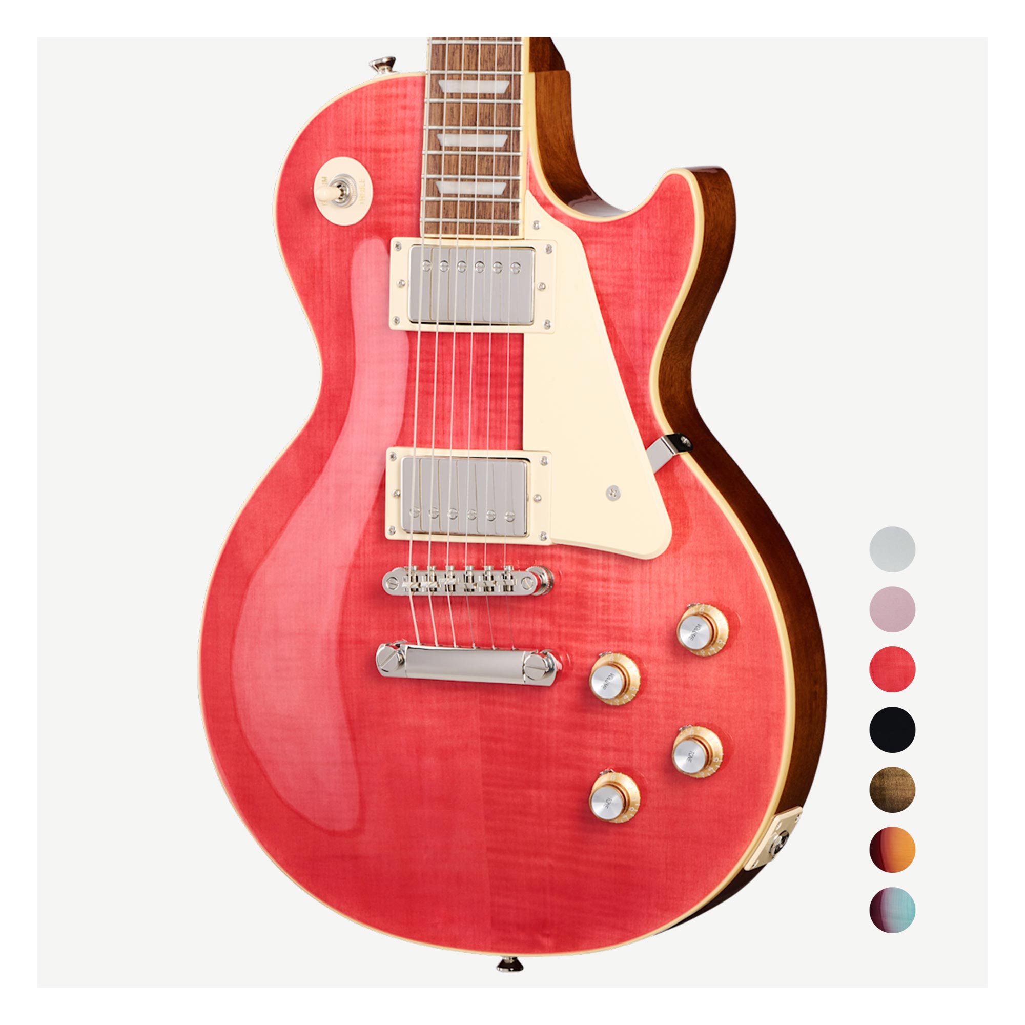 Epiphone Les Paul Standard 60s Fuchsia 電吉他雙雙無搖座艷紫紅月