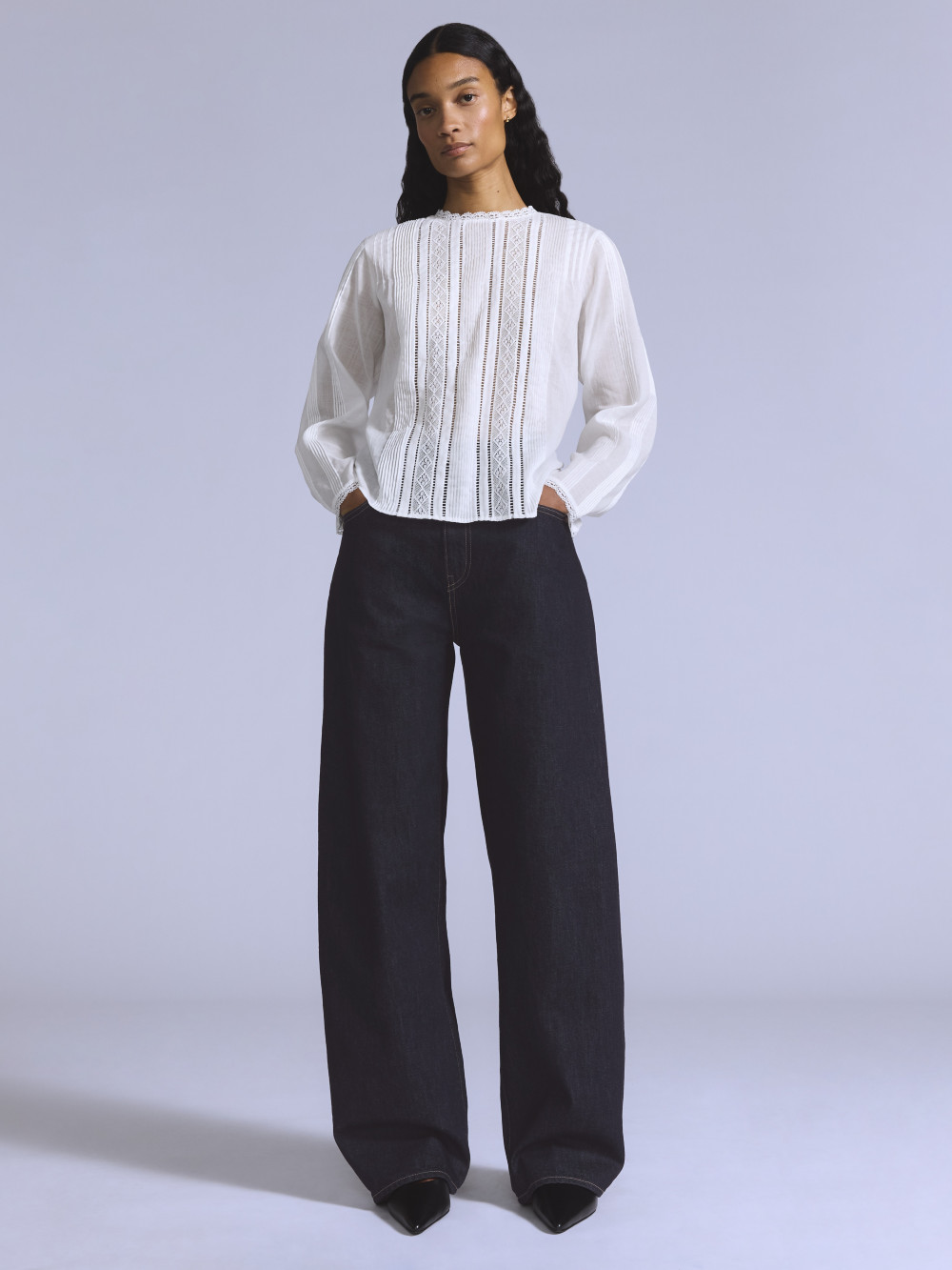 がラフ　kaja✦BLUE✦DENIM✦サイズ3 ovy Blue KENZO Himawari Denim Shorts | SVD