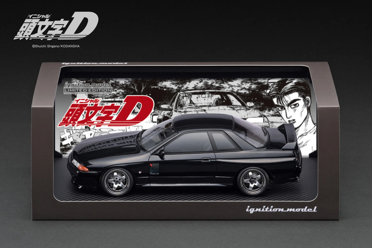 ignition model 1/18 頭文字D INITIAL D 日產Nissan Skyline GT-R V 