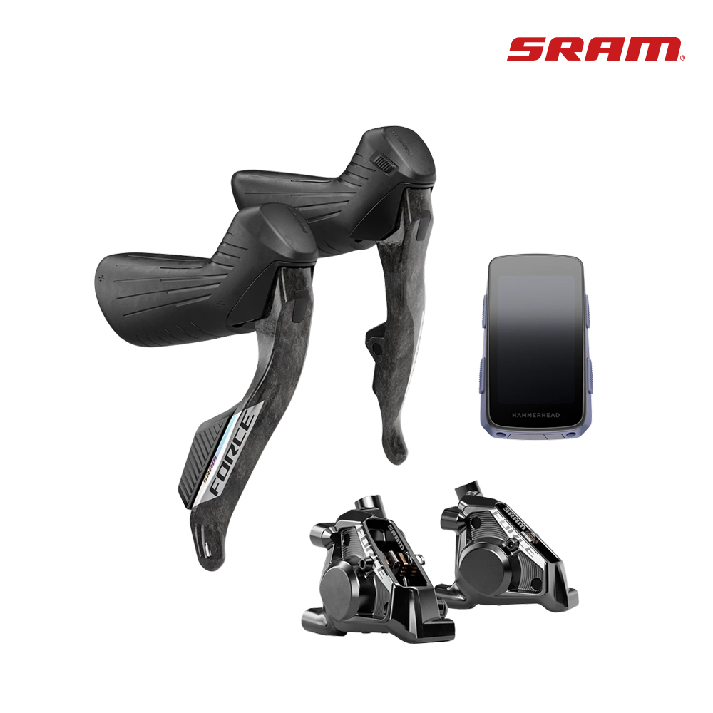 SRAM】電變FORCE AXS FM 升級套件(含HH碼表,油壓變剎把組) E1