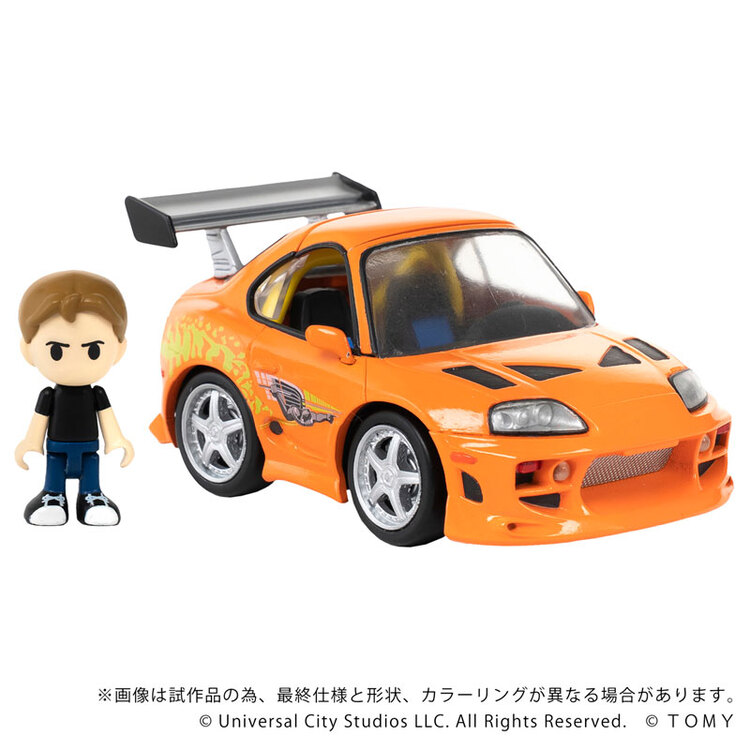 預購) TAKARATOMY T-SPARK Q Village QV-03 玩命關頭Toyota Supra JZA80