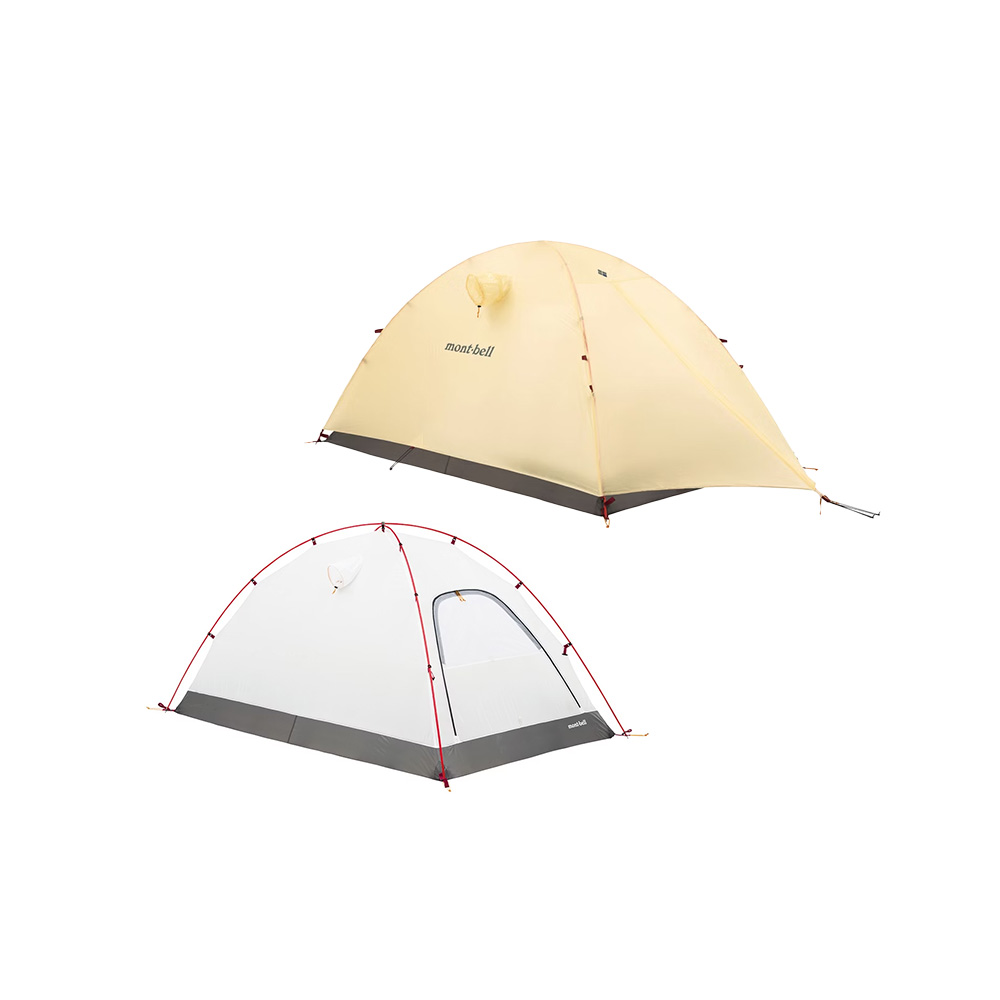Mont-bell】STELLARIDGE TENT 2 帳篷(含內帳) 白色1122654