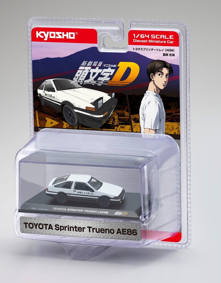 預購) KYOSHO 京商1/64 INITIAL D 頭文字D 新劇場版藤原拓海TOYOTA