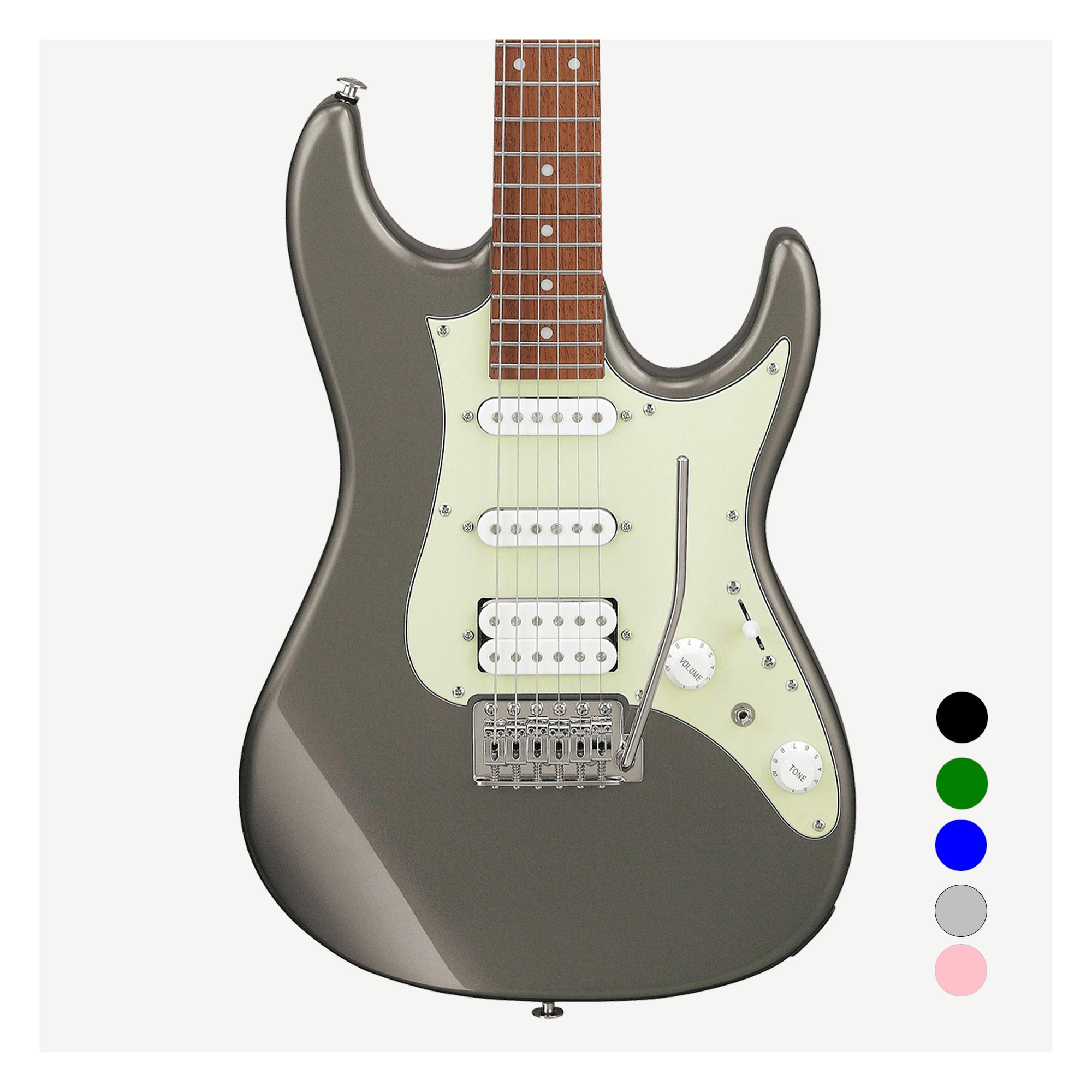 Ibanez AZES40 電吉他單單雙小搖座鎢灰色巴西櫻桃木指板AZ Essentials