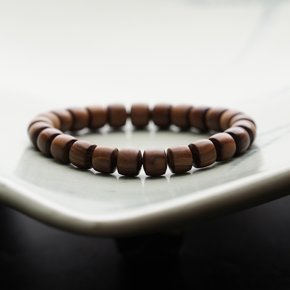 天然檀香手串老山檀手串8mm 25珠印度老山檀木檀香木念珠原木手串