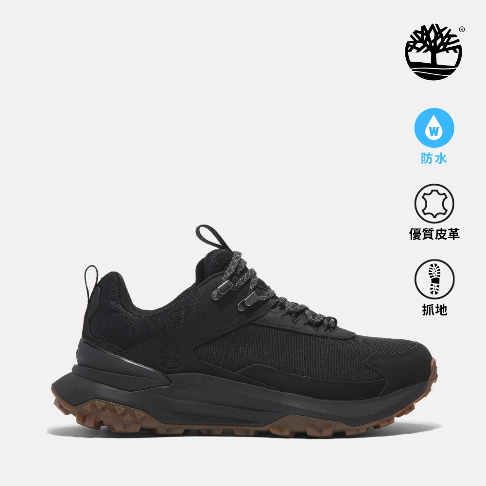 Timberland 男款黑色Motion Access防水健走鞋