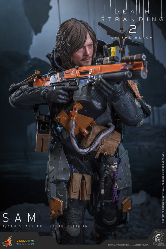 極上人物　置物5点　438g 東里8-0322☆2F 預購】HOT TOYS VGM75B 死亡擱淺2：冥灘之上山姆特別版(直營限定)
