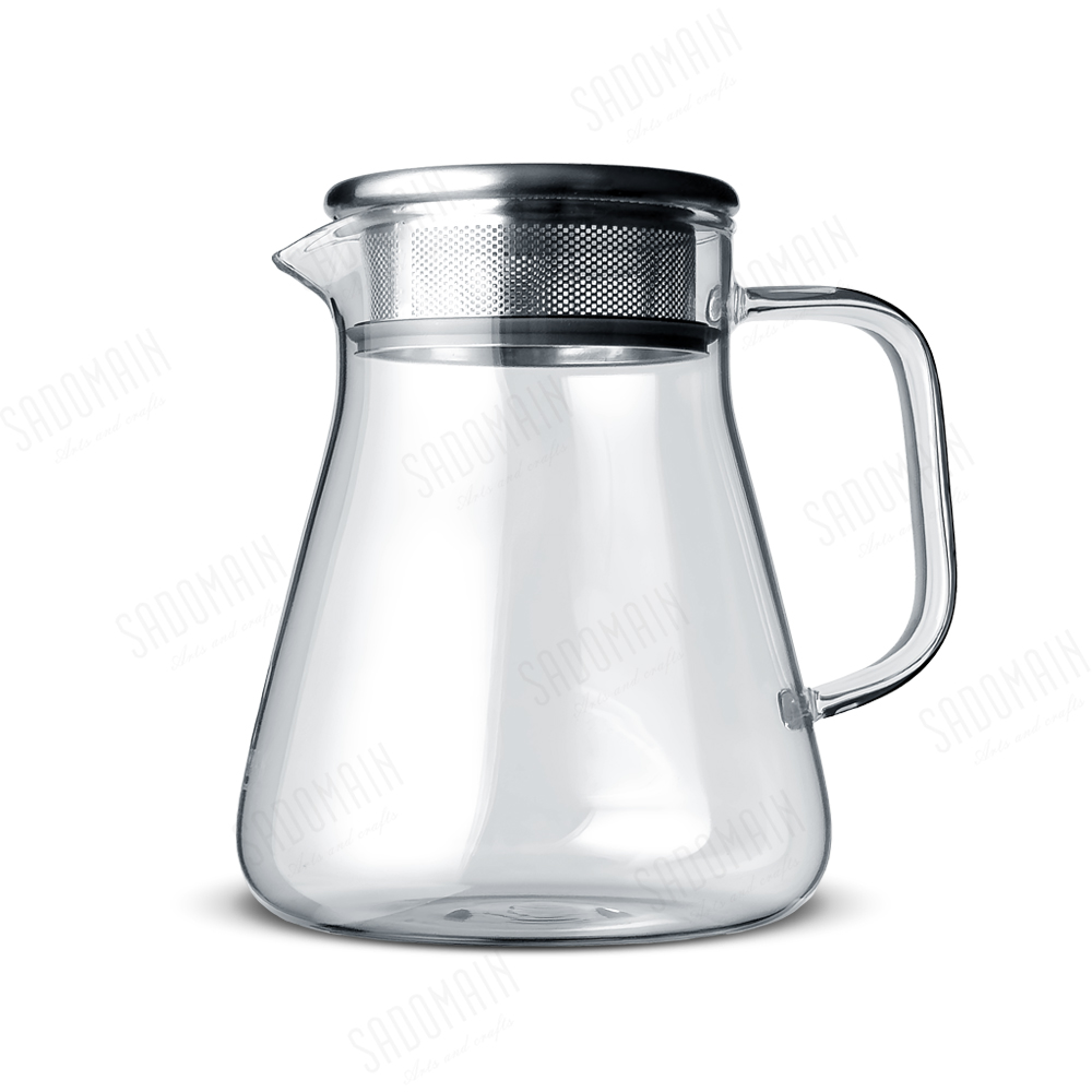天幕直火花茶壺(800ml) │耐熱玻璃泡茶壺CS081（附贈10mm矽膠材質耐熱
