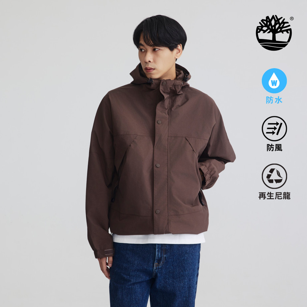 Timberland 男款深棕色Winnick防水外套