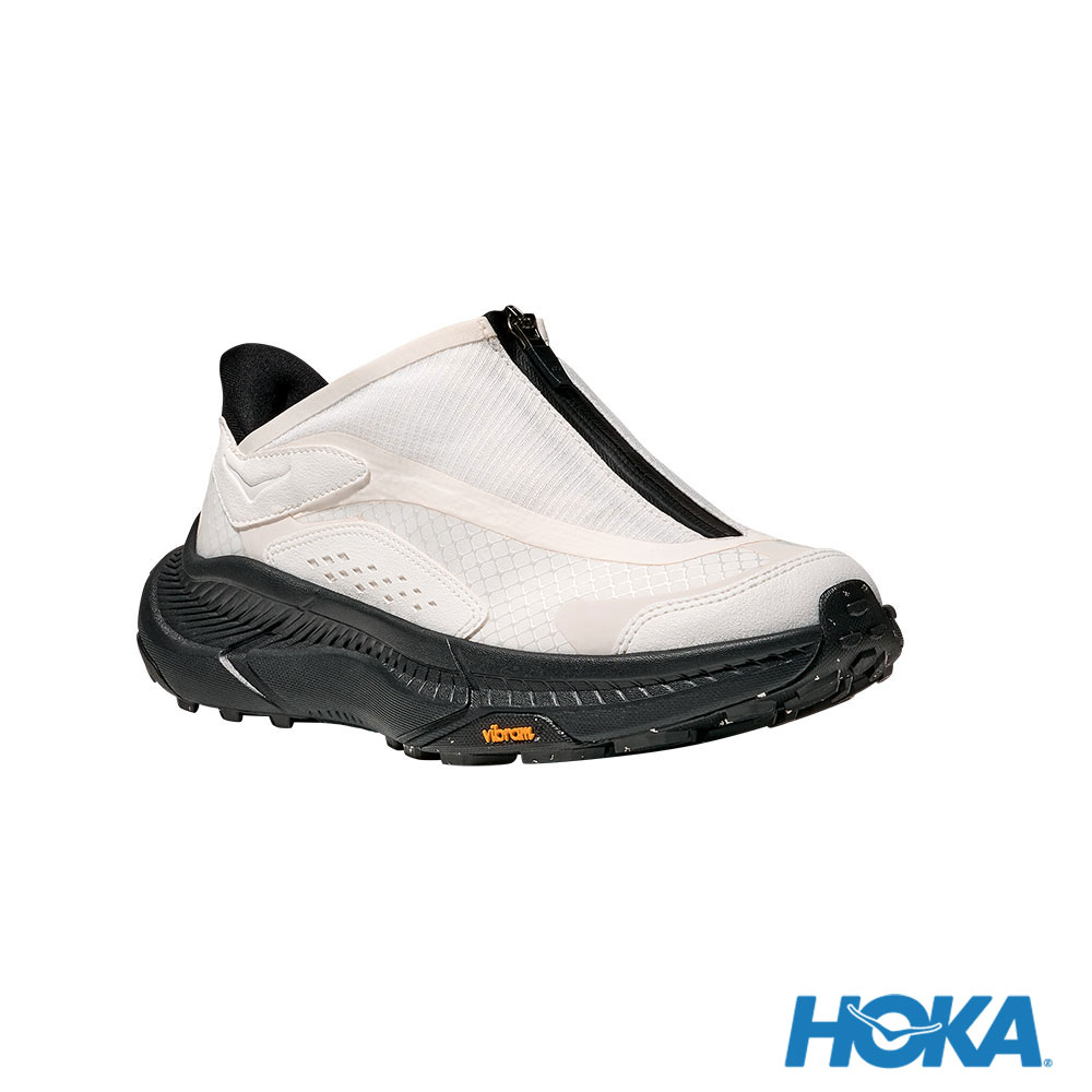 HOKA Project Transport 休閒鞋霜白色/黑