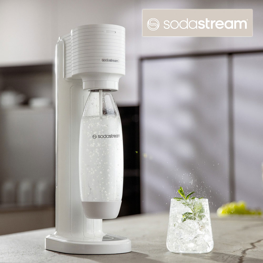 Sodastream】GAIA 氣泡水機(白)健康喝水