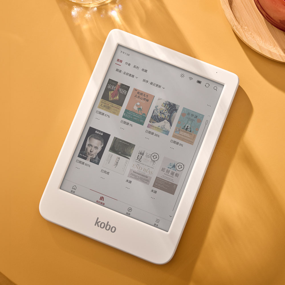樂天Kobo Clara Colour 6 吋彩色電子書閱讀器- 白色