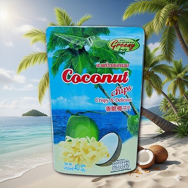 泰國香脆椰子片(40g)【DS027682】小三美日