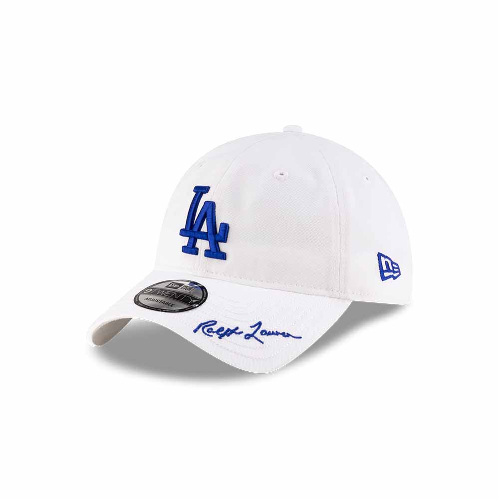 NEW ERA 男女9TWENTY Ralph Lauren RL H251MLB02 25955 洛杉磯道奇白