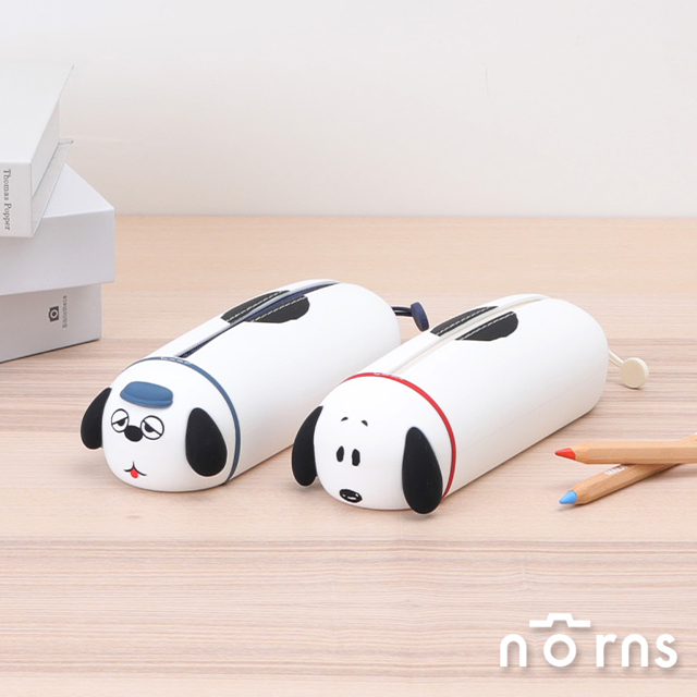 SNOOPY與OLAF造型矽膠筆袋