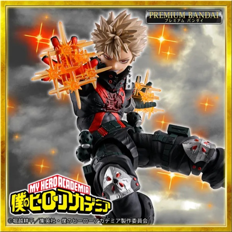 爆豪勝己 BANDAI S.H.Figuarts SHF 我的英雄學院爆豪勝己The Beginning 可動完成品