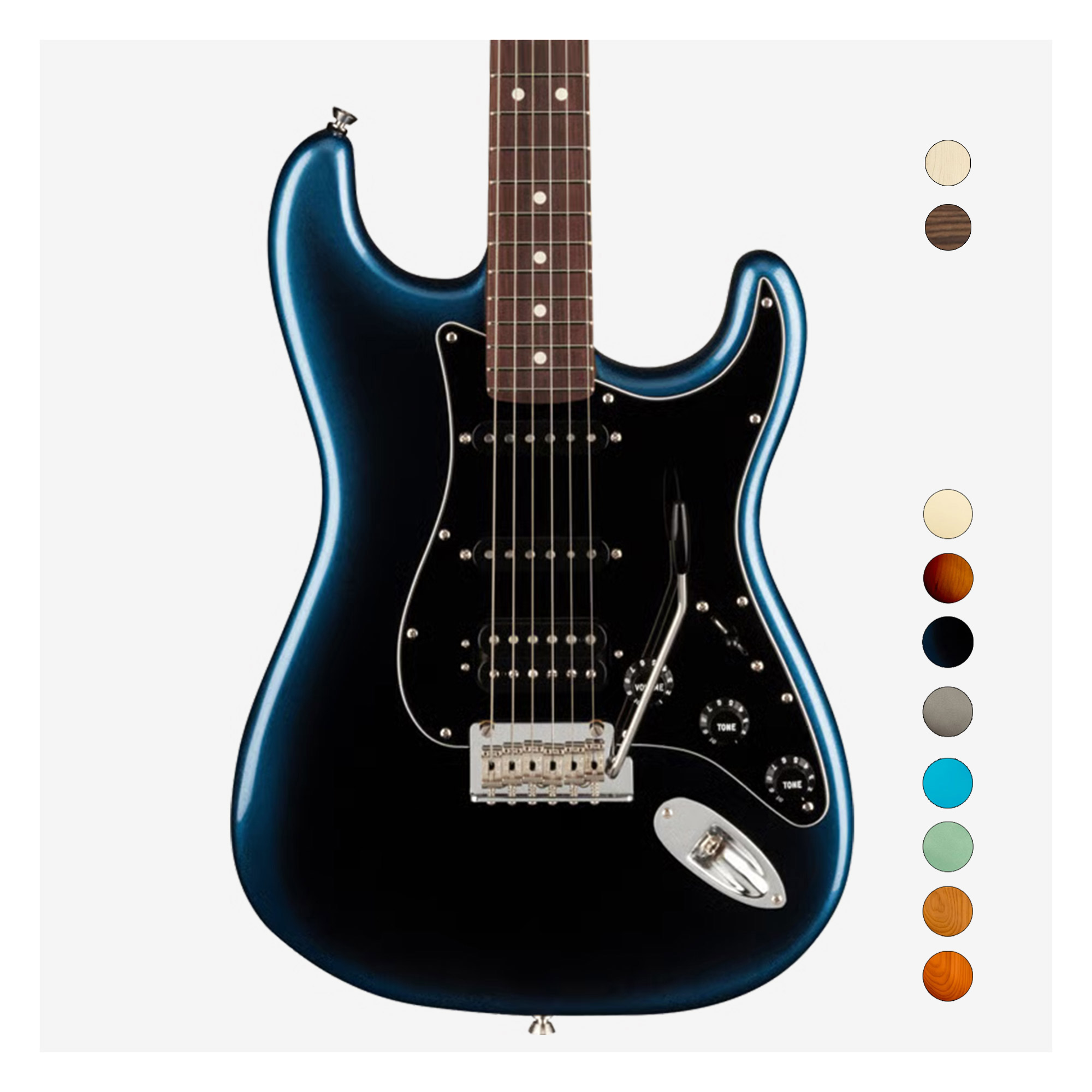 Fender American Professional II Stratocaster HSS 美廠單單雙小搖座
