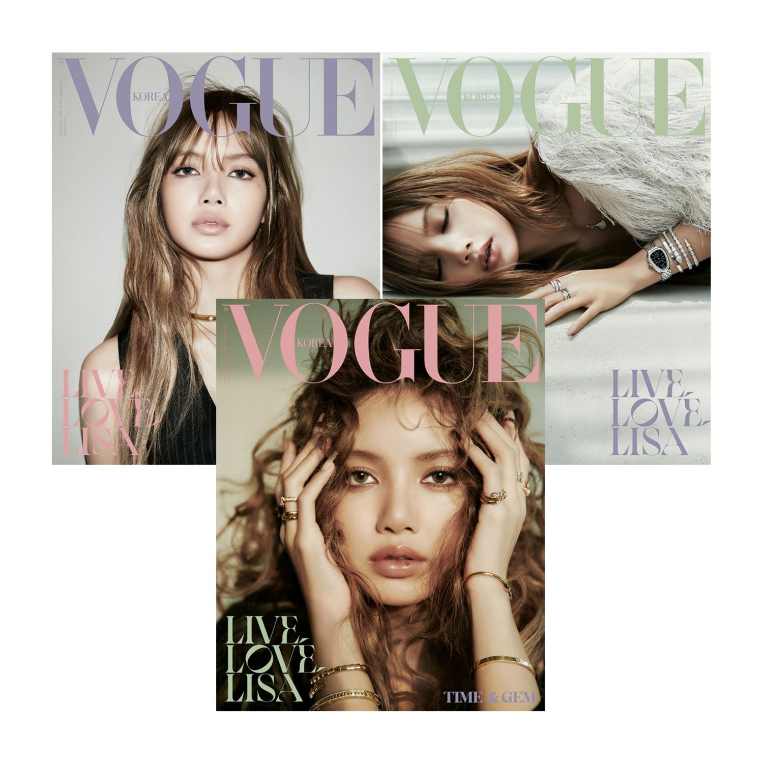 VOGUE (KOREA) 12月號2025 三款（封面人物：BLACKPINK-Lisa） | 熱銷