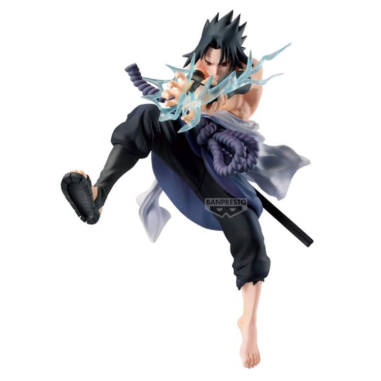 再販] BP景品NARUTO 72 系列40 VIBRATION STARS 宇智波佐助眼鏡牌BANPRESTO