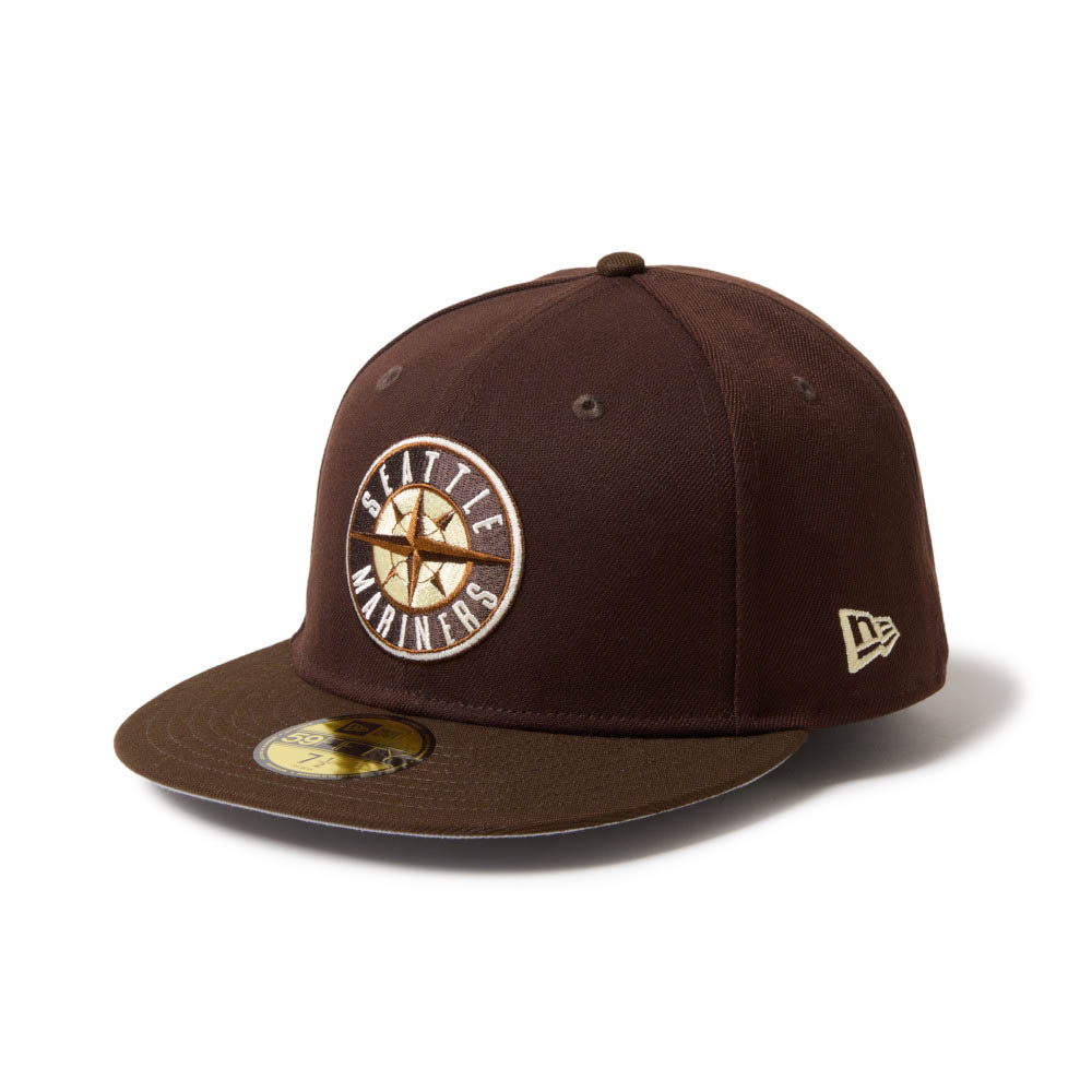极品矮桩官帽53 NEW ERA 男女59FIFTY 日版COLD BREW 西雅圖水手核桃NE14737593 | 熱銷