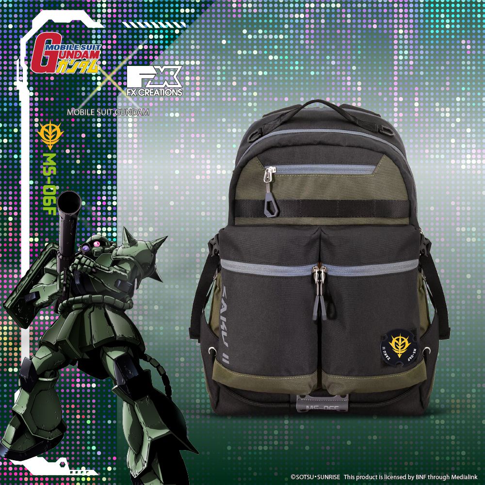 機動戰士鋼彈】MS-06F 薩克II 16吋AGS Pro減壓後背包GUF254022A-06