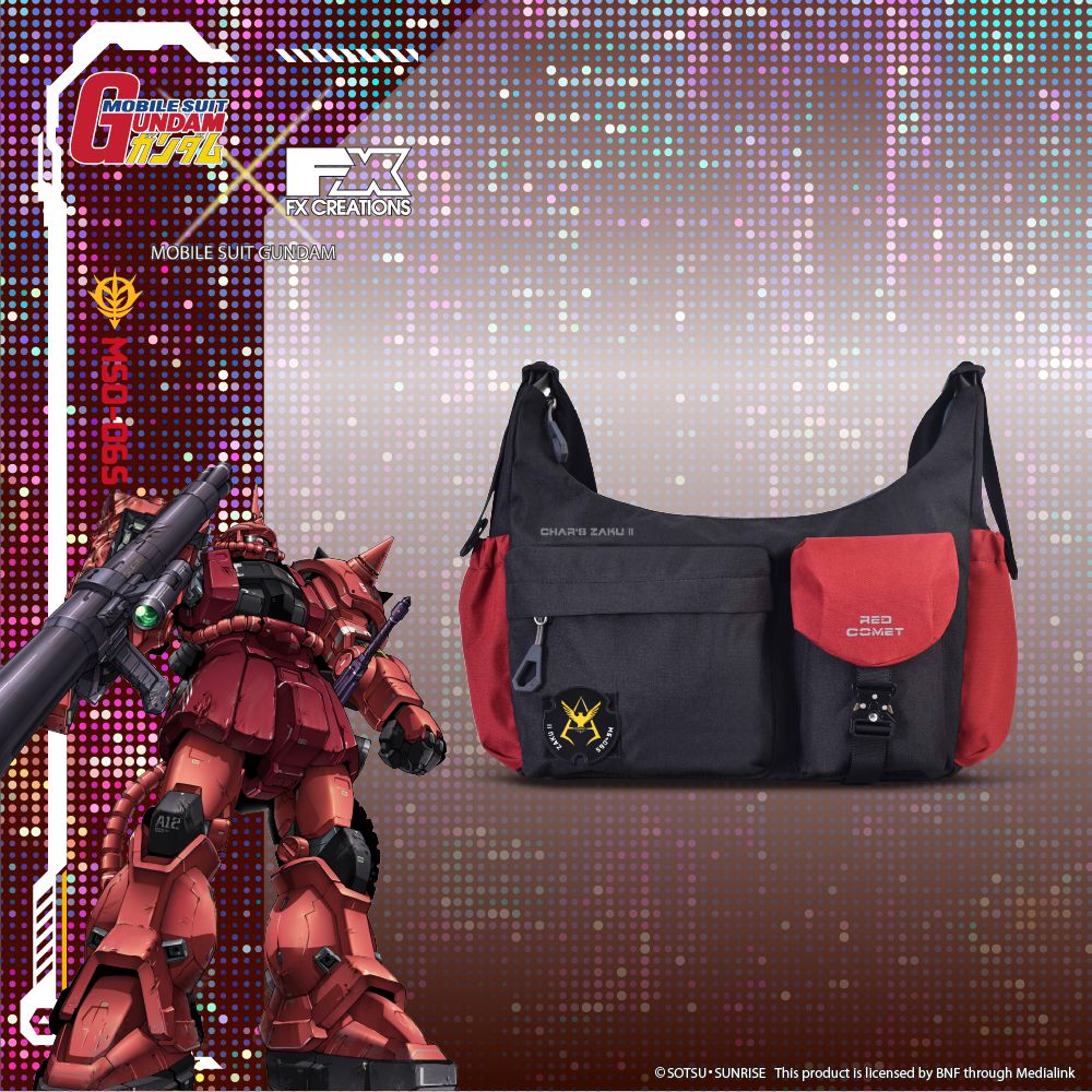 機動戰士鋼彈】MS-06S 夏亞專用薩克II 側背包GUF254024-89