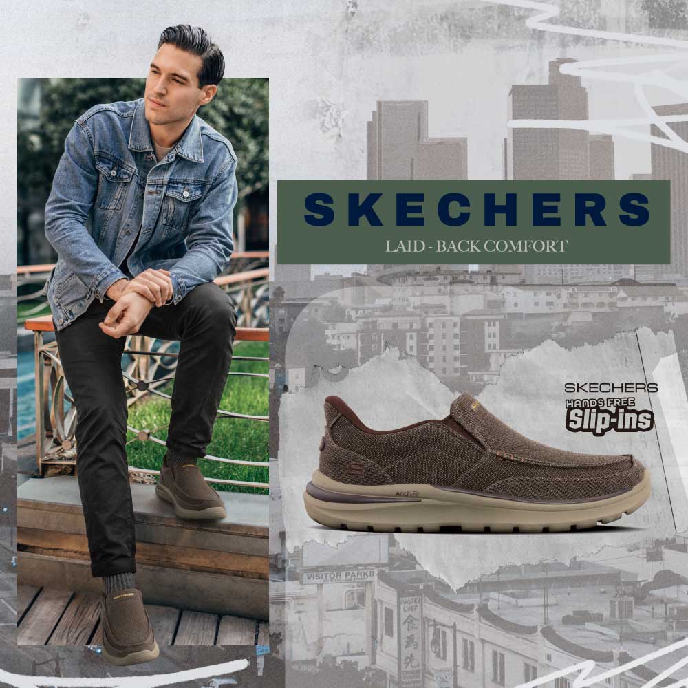 蛇味線 SKECHERS 男休閒系列瞬穿舒適科技ARCH FIT SUPERIOR (205490CHOC) | 熱