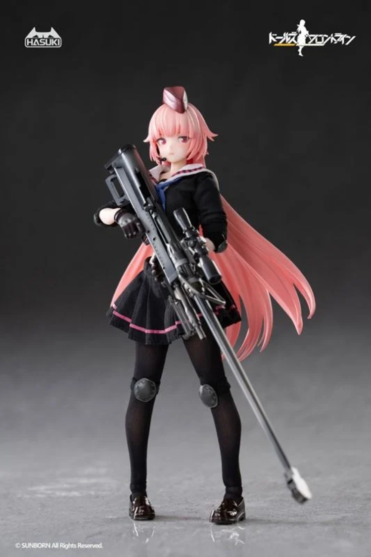 HASUKI 1/12 神貓跳動PA011 Pocketart系列NTW-20 少女前線可動完成品